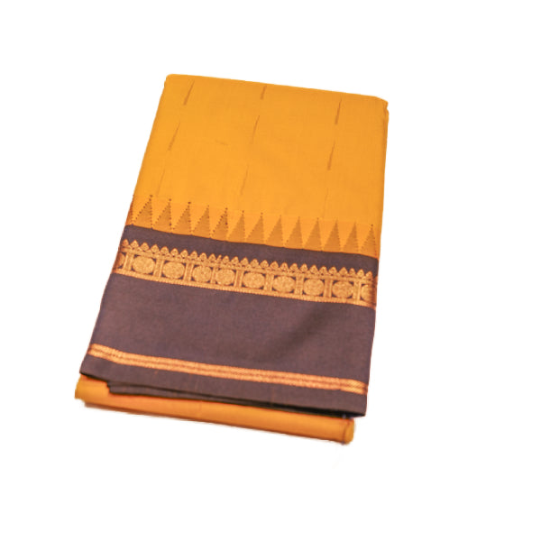 Dupion Silks Saree with Jari Pathi Design