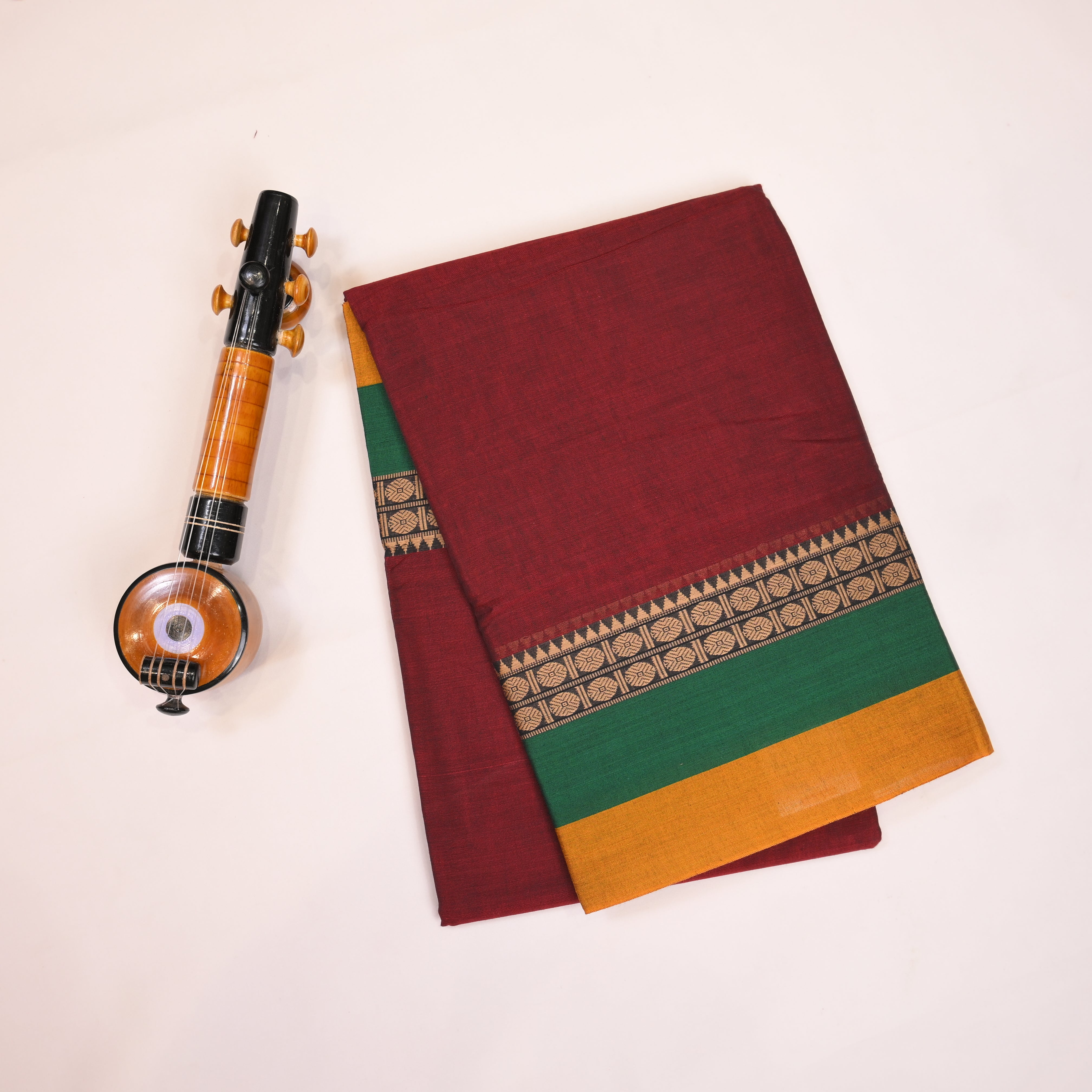 Narayanpet Cotton Sarees With Thread Weaving Design