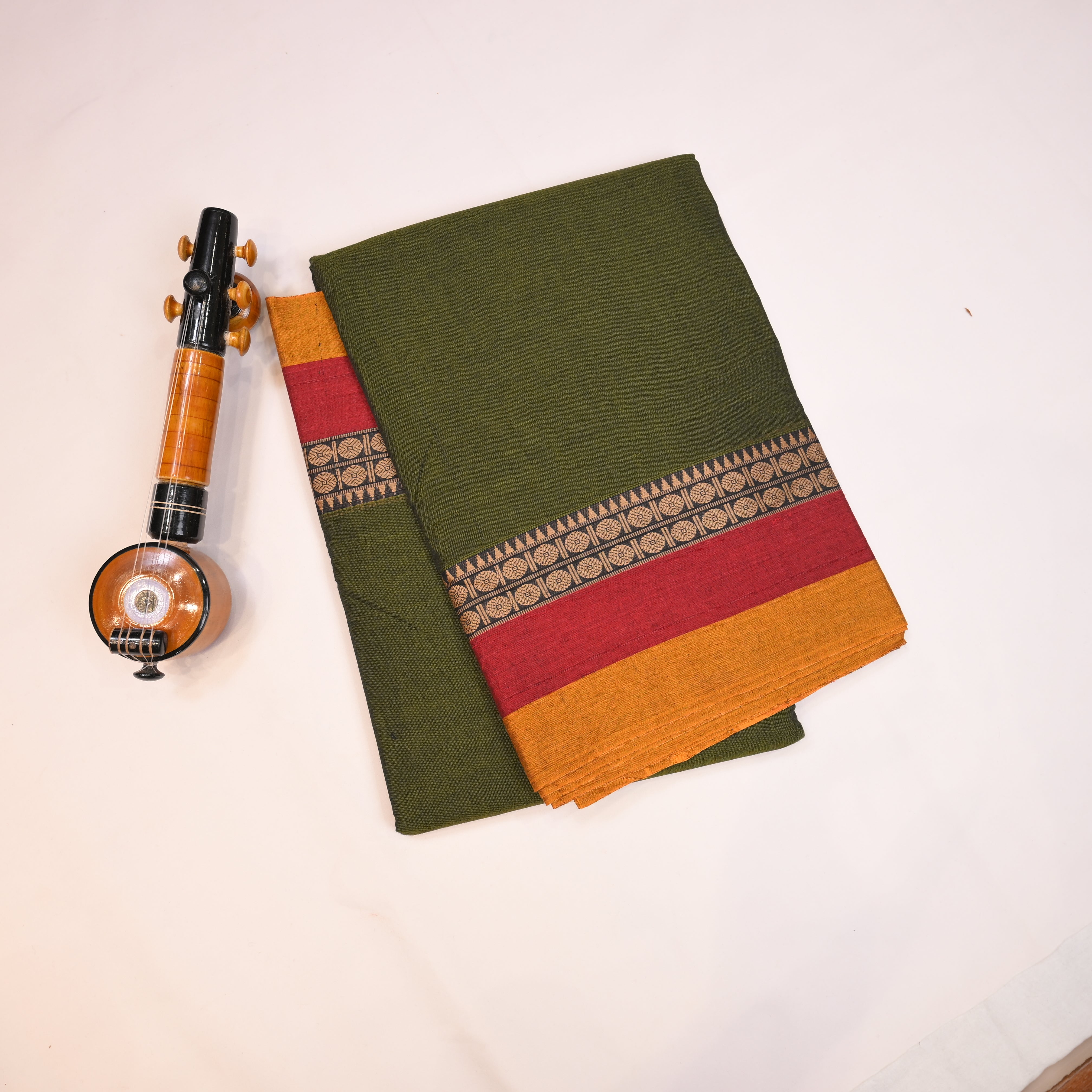 Narayanpet Cotton Sarees With Thread Weaving Design