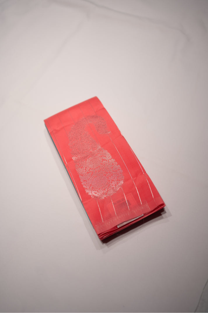 Silver Line Fancy with Mango Design