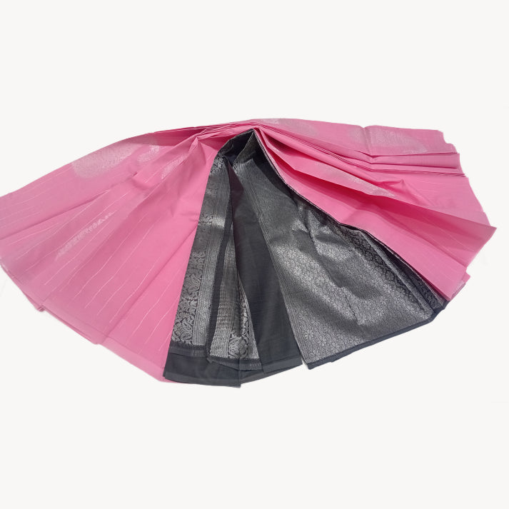 Silver Line Fancy with Mango Design