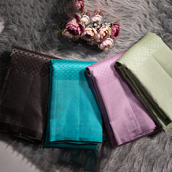 Bambo Pattern Silk Sarees