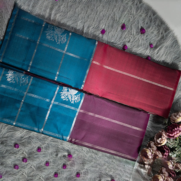 Parrot Design Silk Sarees