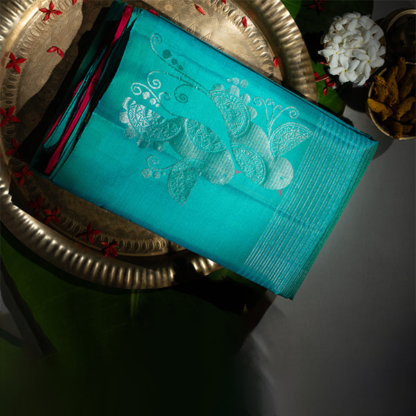 Parrot Design Silk Sarees