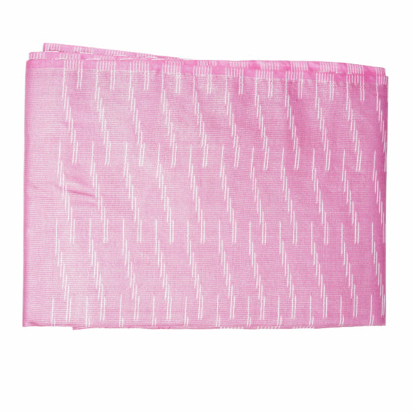 Baswada Tissue Cotton Saree with Mild Zari Line with Ikat Thread Weaving Design