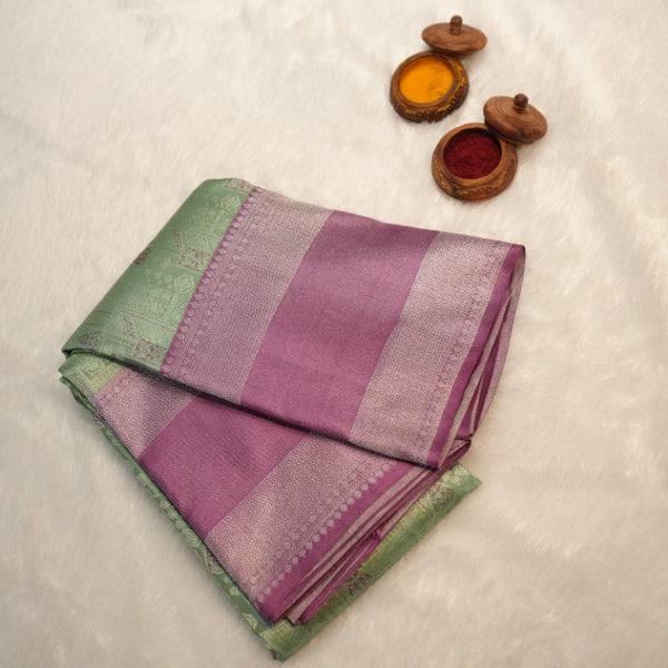 Pure Pattu Silk Sarees with Meena Work Design
