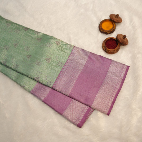 Pure Pattu Silk Sarees with Meena Work Design