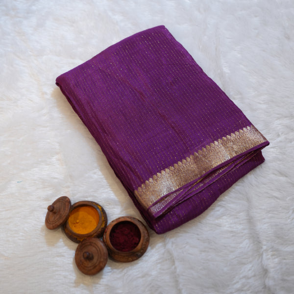 Vishcos Jarket Sarees with Zari Vaira Usi