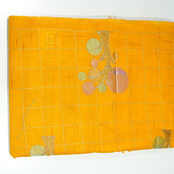 Kosa Tusser Saree With Embroidery Designs
