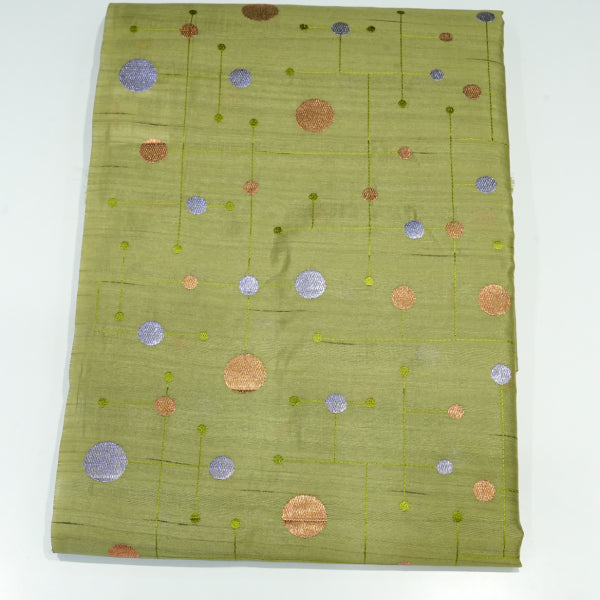 Kosa Tusser Saree With Embroidery Designs
