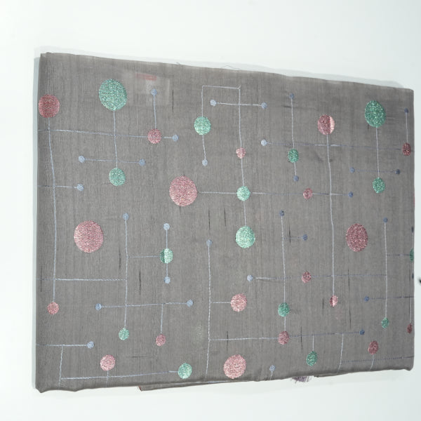 Kosa Tusser Saree With Embroidery Designs
