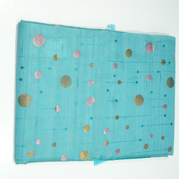Kosa Tusser Saree With Embroidery Designs