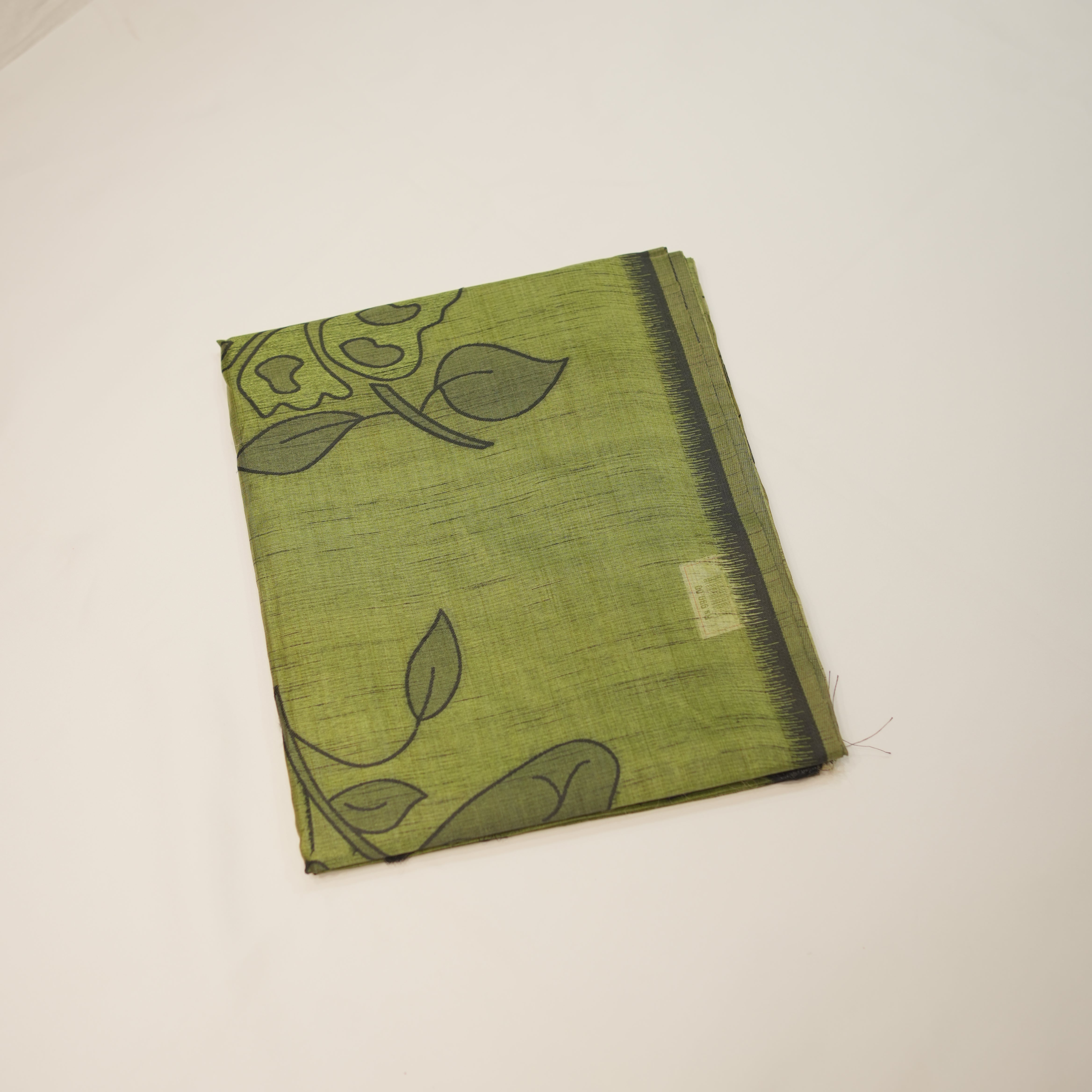 Dusty Jamdhani with Floral Digital Print