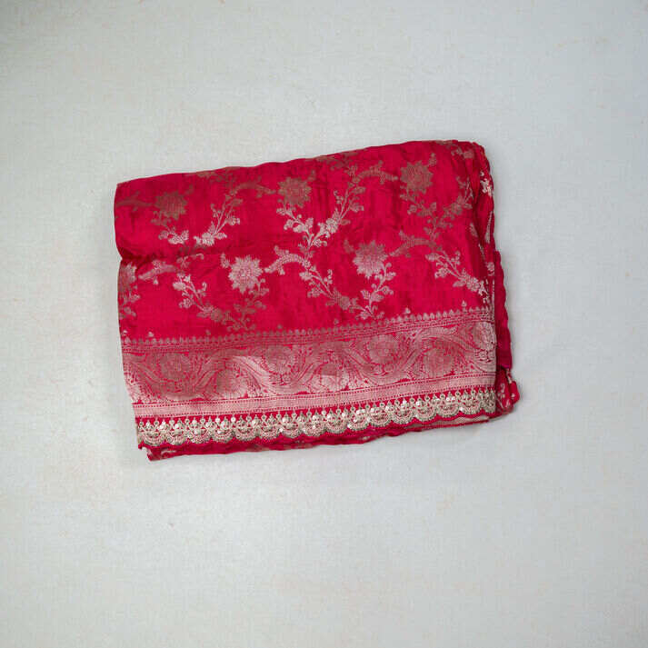 Banaras Jacquard Saree with Full-Body Kodi Design