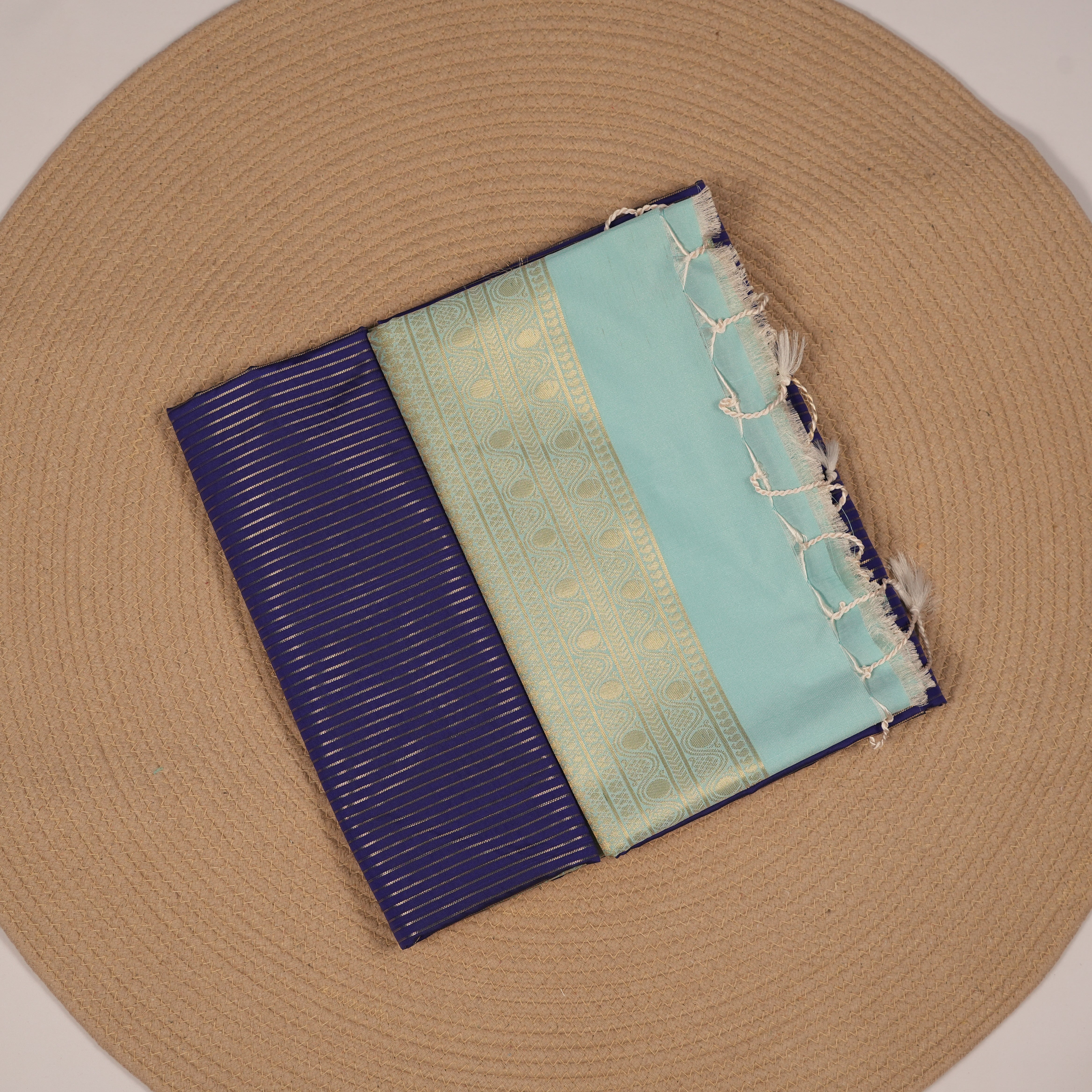 Soft Silk Sarees with Golden Zari Suble Woven