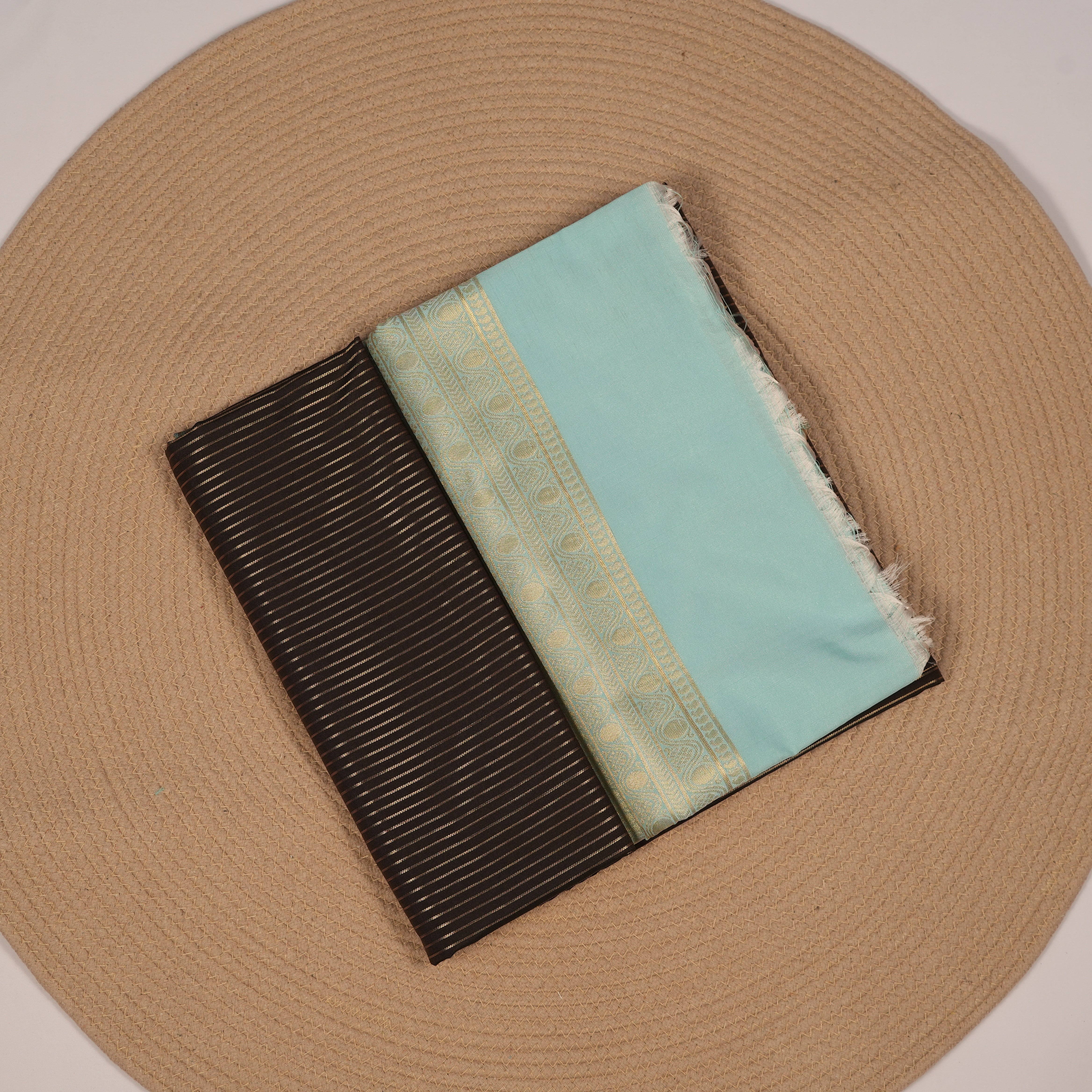 Soft Silk Sarees with Golden Zari Suble Woven