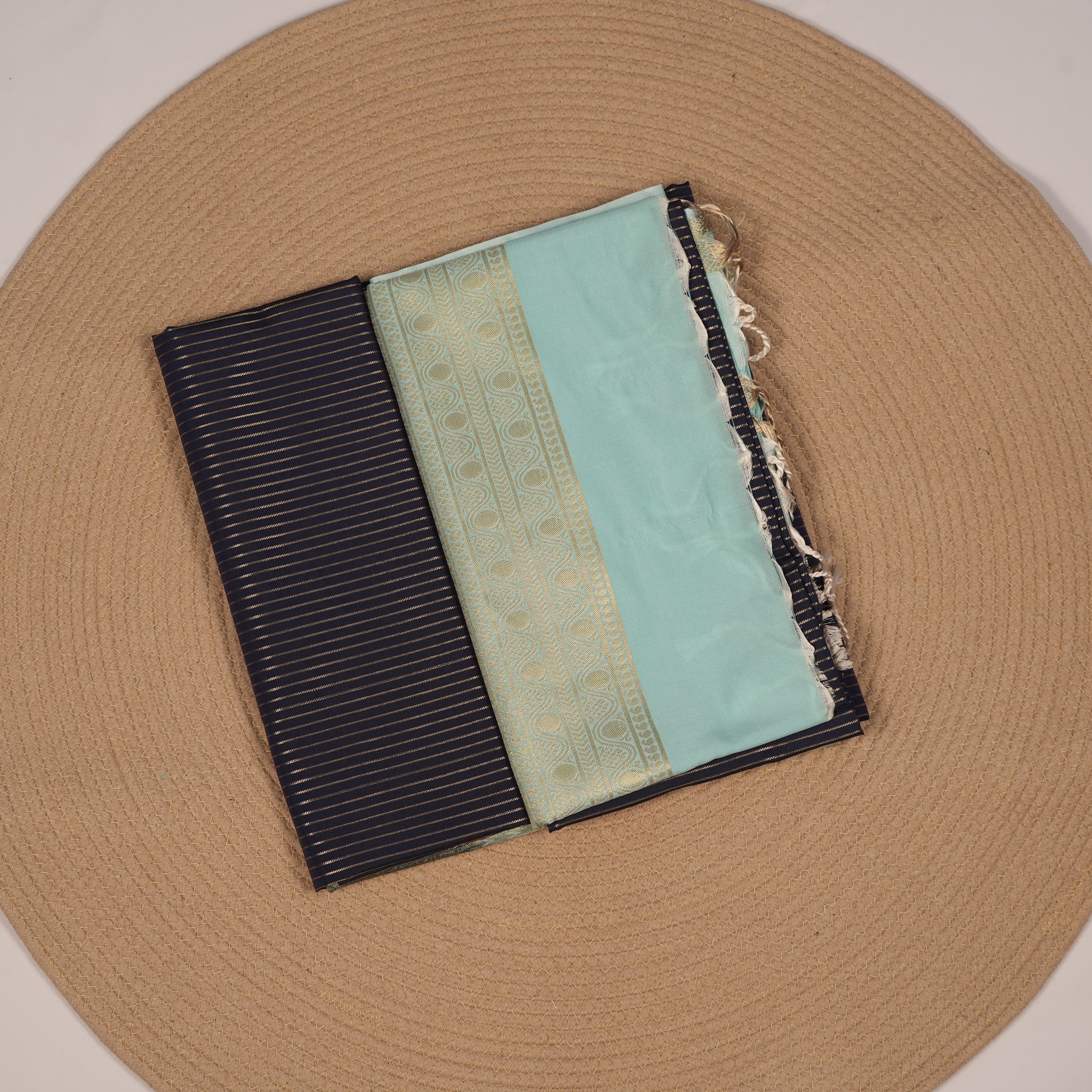 Soft Silk Sarees with Golden Zari Suble Woven