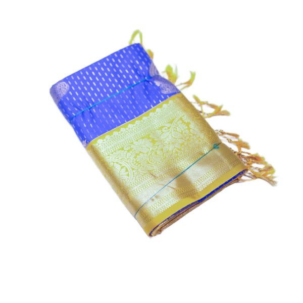 Heart Silk Sarees with Dry Drop Thilagam Design