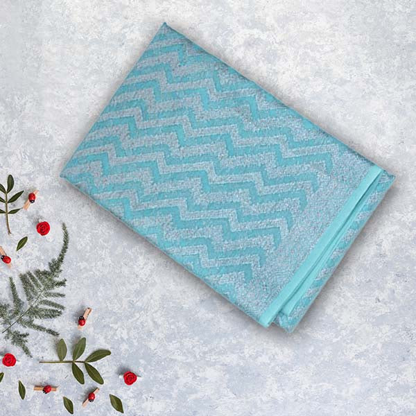 Kota Tissue Saree With Zig Zigzag Design With Silver With Copper Mixed Zari