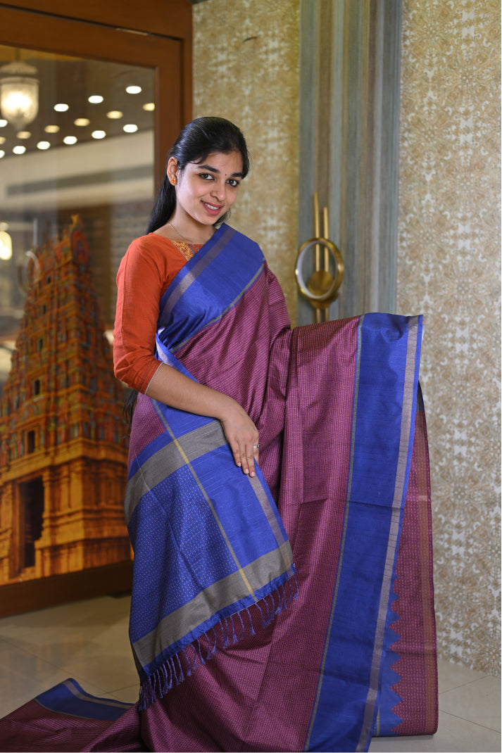 Manipuri Sarees with All-Over Body Horizontal Lines