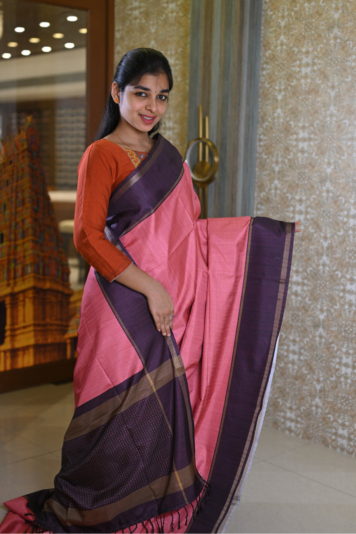 Manipuri Sarees with All-Over Body Horizontal Lines