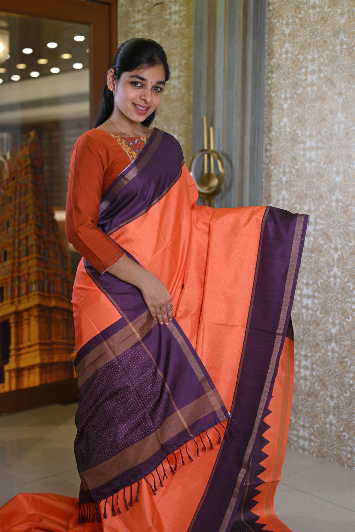 Manipuri Sarees with All-Over Body Horizontal Lines